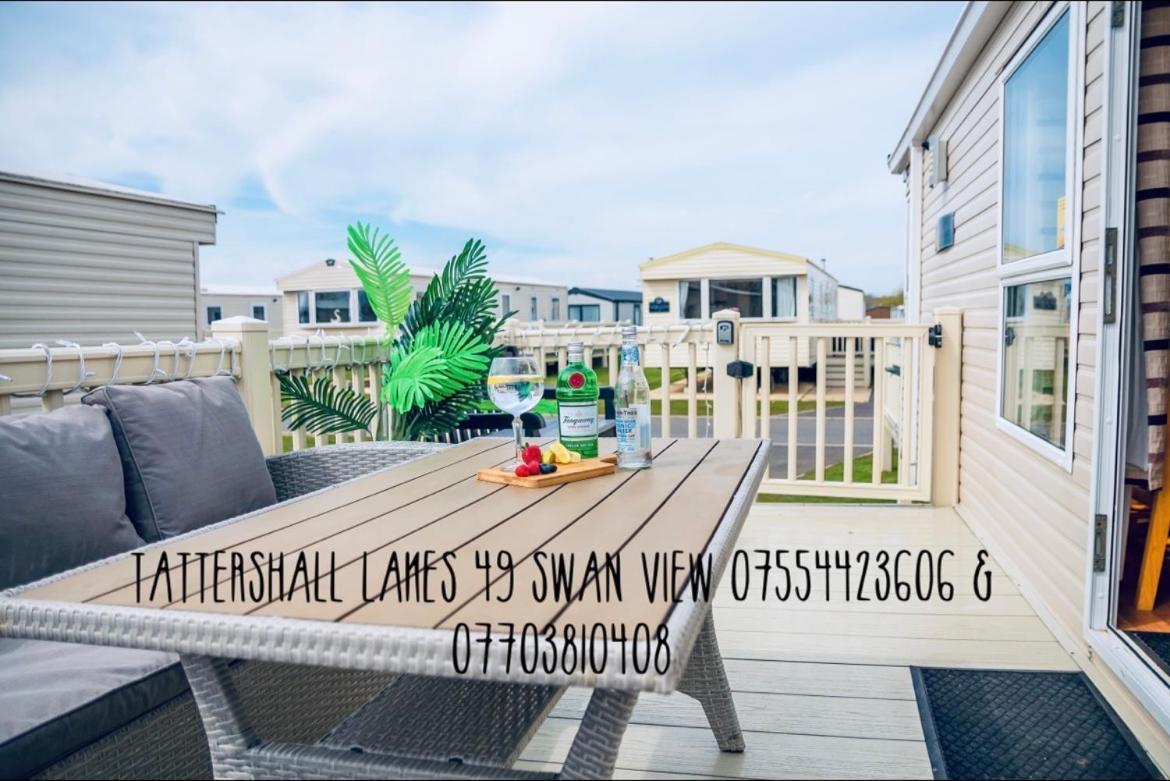 Swan View Retreats # Hottub # Egg Chair # Bbq & Bikes Included 8 Berth Tattershall Exteriér fotografie